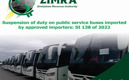 Suspension of duty on public service buses imported by approved importers: SI 138 of 2022