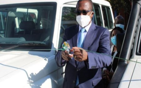 Finance Minister commissions 20 Toyota Land Cruiser vehicles for ZIMRA