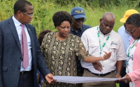 Finance Minister tours proposed Makuti dry port site