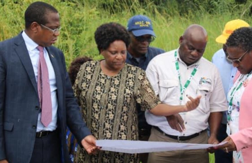 Finance Minister tours proposed Makuti dry port site